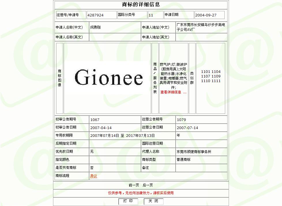 Gionee